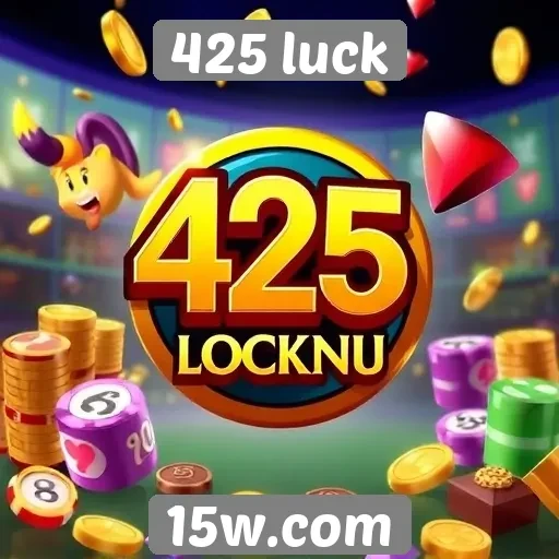 Variedade de jogos oferecidos no 425 luck