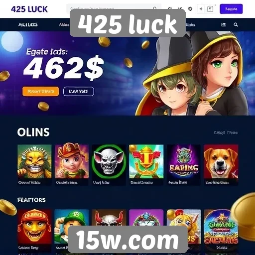 Perspectivas de crescimento do site de 425 luck