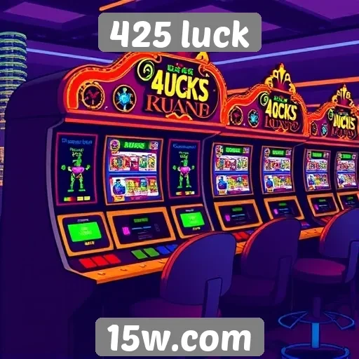 Estudo sobre a licença e regulamentação do 425 luck
